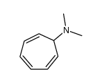 N,N-dimethylcyclohepta-1,3,5-trien-7-amine Structure