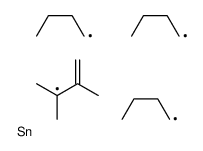 tributyl(2,3-dimethylbut-2-enyl)stannane Structure