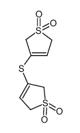 3,3'-thiobis(2,5-dihydrothiophene 1,1-dioxide)结构式
