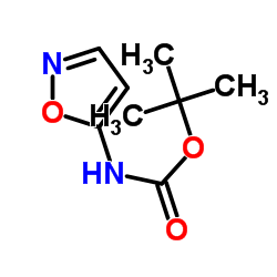 2-Methyl-2-propanyl 1,2-oxazol-5-ylcarbamate Structure