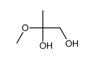 2-methoxypropane-1,2-diol Structure