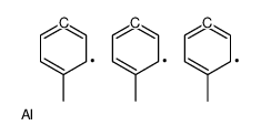 tris(4-methylphenyl)alumane Structure