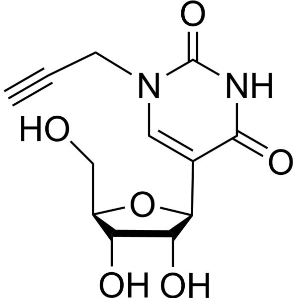 N1-Propargylpseudouridine Structure