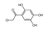 Acetophenone, 2-chloro-2,4,5-trihydroxy- (8CI)结构式