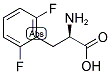 (R)-2-AMINO-3-(2,6-DIFLUORO-PHENYL)-PROPIONIC ACID结构式
