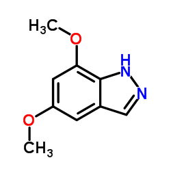 5,7-Dimethoxy-1H-indazole picture