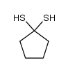 1,1-dimercaptocyclopentane Structure