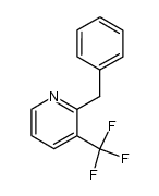 2-Benzyl-3-trifluoromethylpyridine结构式