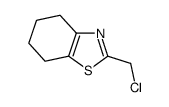 2-Chloromethyl-4,5,6,7-tetrahydro-benzothiazole结构式