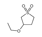 3-ethoxythiolane 1,1-dioxide Structure