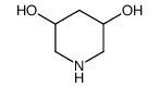 piperidine-3,5-diol Structure