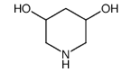 piperidine-3,5-diol结构式