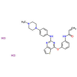 Olmutinib Hydrochloride Structure