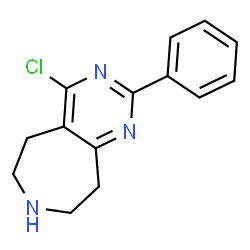 4-Chloro-2-phenyl-6,7,8,9-tetrahydro-5H-pyrimido[4,5-d]azepine Structure