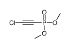 1-chloro-2-dimethoxyphosphorylethyne Structure