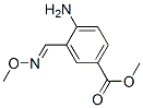 Benzoic acid, 4-amino-3-[(methoxyimino)methyl]-, methyl ester (9CI) Structure