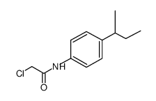 N-(4-sec-Butyl-phenyl)-2-chloro-acetamide结构式