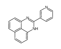 2-pyridin-3-yl-1H-perimidine结构式