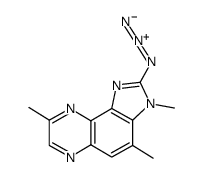 2-azido-3,4,8-trimethylimidazo[4,5-f]quinoxaline Structure