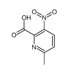 6-METHYL-3-NITRO-PYRIDINE-2-CARBOXYLIC ACID Structure