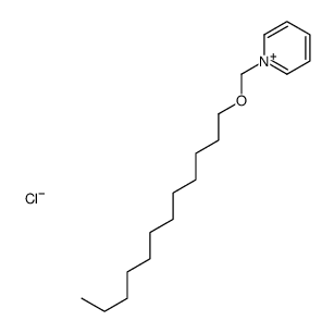 1-(dodecoxymethyl)pyridin-1-ium,chloride Structure