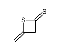 4-methylidenethietane-2-thione Structure