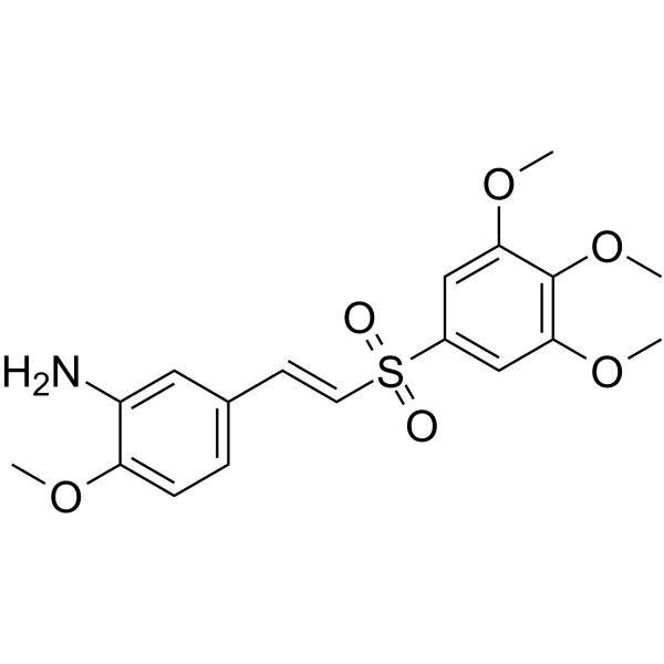 Tubulin polymerization-IN-10结构式