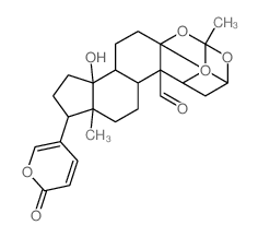 Bufa-20,22-dienolide,1,3,5-[(1R)-ethylidynetris(oxy)]-14-hydroxy-19-oxo-, (1b,3b,5b)- (9CI) structure