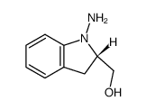 (2S)-1-amino-2,3-dihydro-1H-Indole-2-Methanol Structure