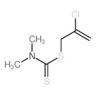 Carbamodithioicacid, dimethyl-, 2-chloro-2-propenyl ester (9CI) picture