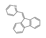 Pyridine,2-(9H-fluoren-9-ylidenemethyl)-结构式