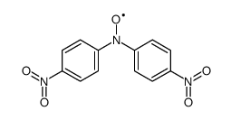 Bis-(4-nitro-phenyl)-oxy-aminyl结构式