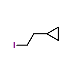 (2-Iodoethyl)cyclopropane structure