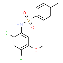 N-(2,4-Dichloro-5-methoxyphenyl)-4-methylbenzenesulfonamide结构式