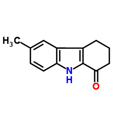 6-甲基-2,3,4,9-四氢-1H-咔唑-1-酮结构式
