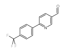 6-(4-TRIFLUOROMETHYL-PHENYL)-PYRIDINE-3-CARBALDEHYDE Structure