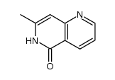 7-methyl-1,6-naphthyridine-5(6H)-one结构式