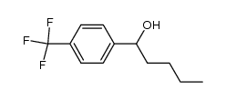 1-(4-(trifluoromethyl)phenyl)pentan-1-ol Structure