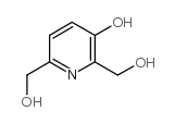 2,6-bis(hydroxymethyl)pyridin-3-ol Structure