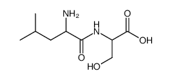 N-leucyl-serine结构式