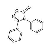 3,4-diphenyl-1,2,3,5-oxathiadiazole 2-oxide结构式
