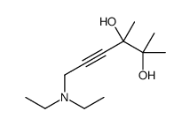 6-(diethylamino)-2,3-dimethylhex-4-yne-2,3-diol Structure
