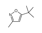 5-tert-butyl-3-methyl-1,2-oxazole结构式