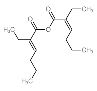 2-ethylhex-2-enoyl 2-ethylhex-2-enoate结构式