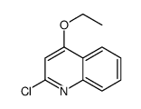 2-Chloro-4-ethoxyquinoline结构式