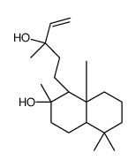 (1R,2R,4aS,8aS)-1-(3-hydroxy-3-methylpent-4-enyl)-2,5,5,8a-tetramethyl-3,4,4a,6,7,8-hexahydro-1H-naphthalen-2-ol结构式