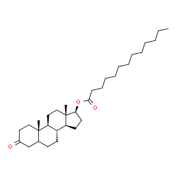 十二烷酸二氢睾酮结构式