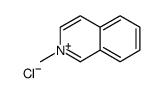 2-methylisoquinolin-2-ium,chloride结构式