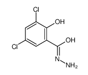 3,5-dichloro-2-hydroxybenzohydrazide结构式