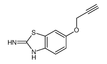 2-Benzothiazolamine,6-(2-propynyloxy)-(9CI) picture